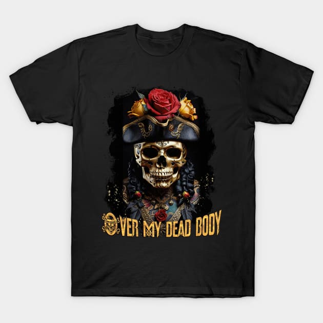 Pirate skull T-Shirt by Pictozoic